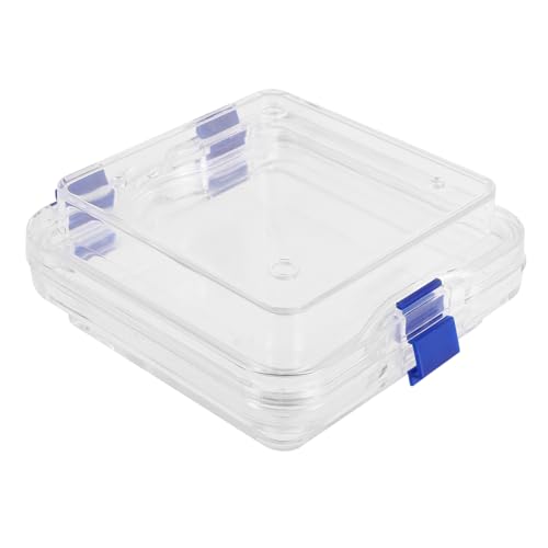 Beaupretty Caja Caja Retenedor Contenedor De Remojo Copas Para Dentaduras Postizas Estuche De Empapado De Transparent Ordenador Personal