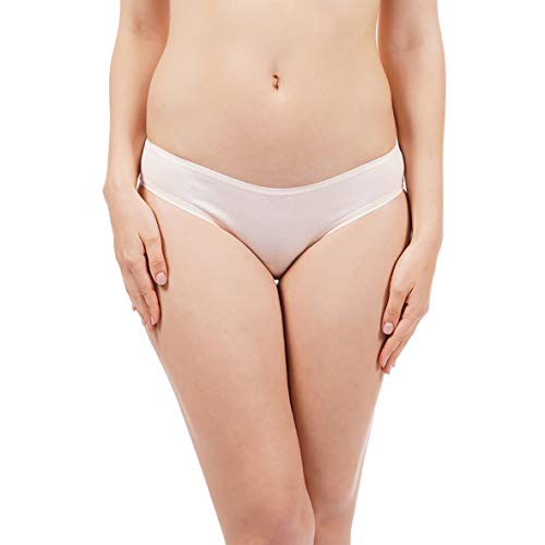 Image of Amante Solid Low Rise Cotton Bikini Panty Pack(Pack of 3)