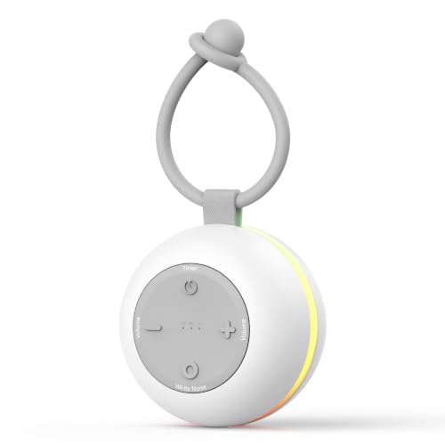 White Noise Machine Baby mit Nachtlicht & Tragbar, Weißes Rauschen Baby – Ansicht 1