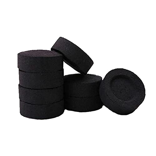 KAV 100 Scheiben Schnellanzünder Kohle für sofortiges Licht, Wasserpfeife, Nargila Shisha, Rauchpfeife, Flammenlicht und…