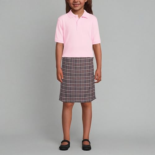 Image of Lands' End School Uniform Kids Short Sleeve Interlock Polo Shirt