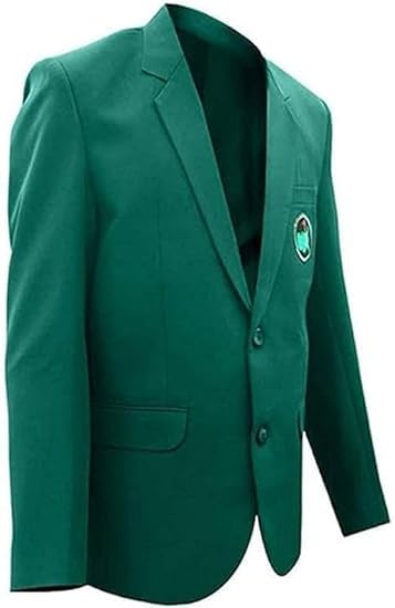 Mens Green Casual Fit Coat, Lightweight Mens Coat, Sports Green Blazer, Tournament Golf Jacket Golf Blazer4