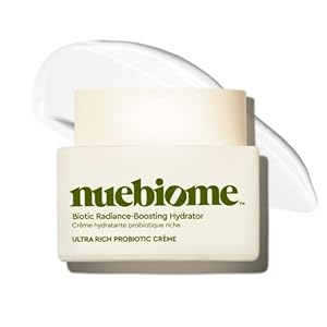Biotic Radiance-Boosting Hydrator; Rich Anti-Aging Face Moisturizer, Neck and Chest Cream, Mushroom Amino Acid & Vitamin C to Reduce Wrinkles, Firm and Brighten Skin; 52 mL