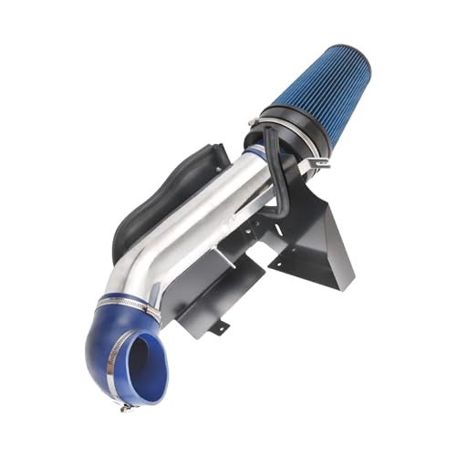 4 inch Cold Air Intake Kit with Heat Shield Replacement For Silverado 1500 2500 3500 1999-2006 Replacement For GMC For Chevy Sierra V8 4.8L 5.3L 6.0L 1999 2000 2001 2002 2003 2004 2005 2006