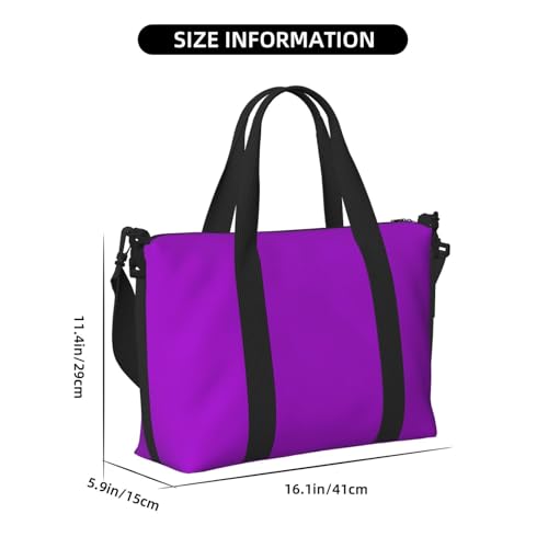 Laptop Tote Bag for Women Work - dark-purple Overnight Weekender Bags for Women Travel, Gym Bag for Women Men, Carry On Shoulder Weekender Gym Bag for Travel, Yoga3