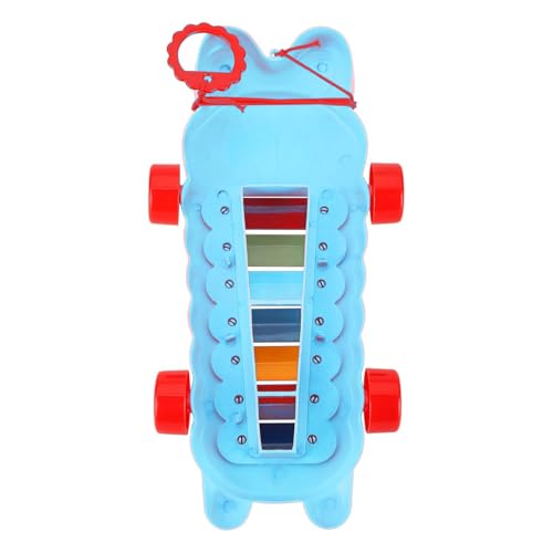 Image of Mommers Xylophone Musical Educational Toy for Kid (1-3Year Old) I Toddlers Babies Kids Girls, Boys I 2-in-1 Piano Combined I Safe for Kids Drum Sticks for Fast and Fun Learning for Kid (Blue)