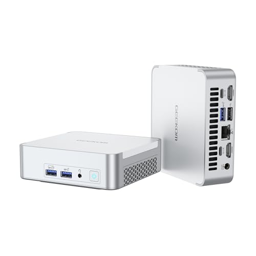 GEEKOM Mini PC XT13 Pro、Intel Core i9 13900HK (14C/20T、最大5.4GHz、24MB)ビジネスデスクトップコンピューター、32GB DDR4 RAM 1TB PCIe 4.0 SSD、2xUSB4/8K