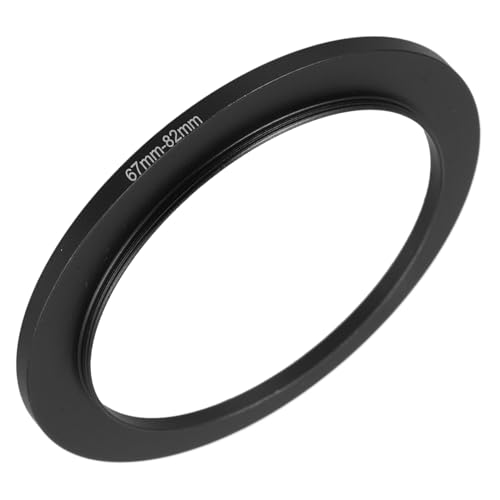 MOLUCKFU Camera Stepping Ring 67mm to 82mm Adapter Lightweight Sturdy Aluminum Filter Ring