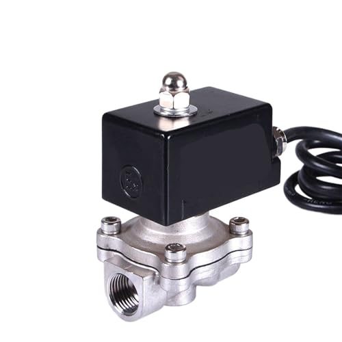 Électrovanne 1/2 inox normalement fermée 220V pour bloquer les fuites d'eau - 2