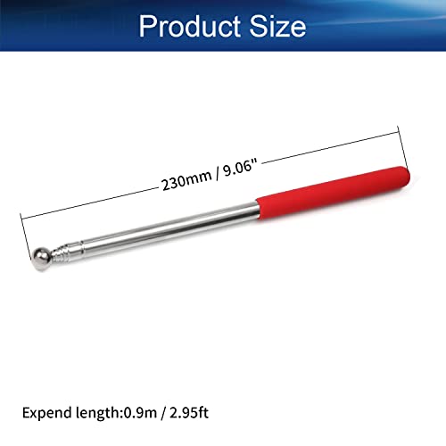 Image of Othmro 1pcs Telescopic Teachers Pointer,Teachers Pointer Stick, Extendable Hand Pointer Retractable Classroom Whiteboard Pointer Extendable for Teachers, Guides, Coach Extend to 35.4 inch