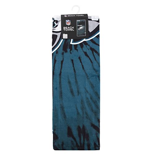 Image of Northwest NFL Philadelphia Eagles Unisex-Adult Beach Towel, 30 inch x 60 inch, Psychedelic