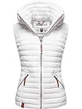 PASSFORM: Diese ultraleichte, aber warme Outdoor-Weste ist tailliert geschnitten und die feine Steppung trägt nicht auf, ärmellose Steppjacke mit super Länge bis über die Hüfte