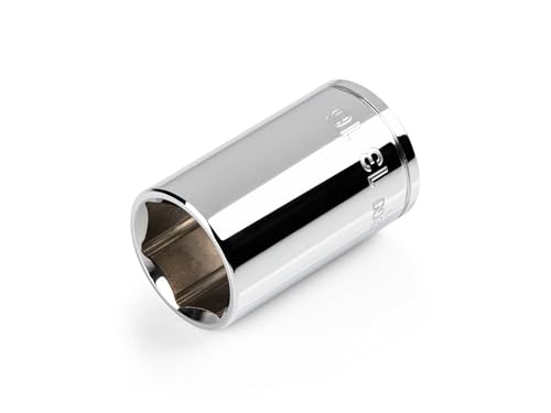 Image of TEKTON 3 /8 Inch Drive x 13 /16 Inch Semi-Deep 6-Point Socket | SHD14021