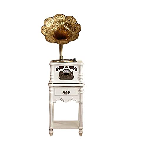 YAMMY Tourne-Disque, Gramophone, Antique Grande Trompette Bois Classique Bluetooth Mid Century Tourne-Disque Tourne… - Les Beatles, Paul McCartney, John Lennon, RIngo Starr, George Harrison YAMMY Tourne-Disque, Gramophone, Antique Grande Trompette Bois Classique Bluetooth Mid Century Tourne-Disque Tourne…