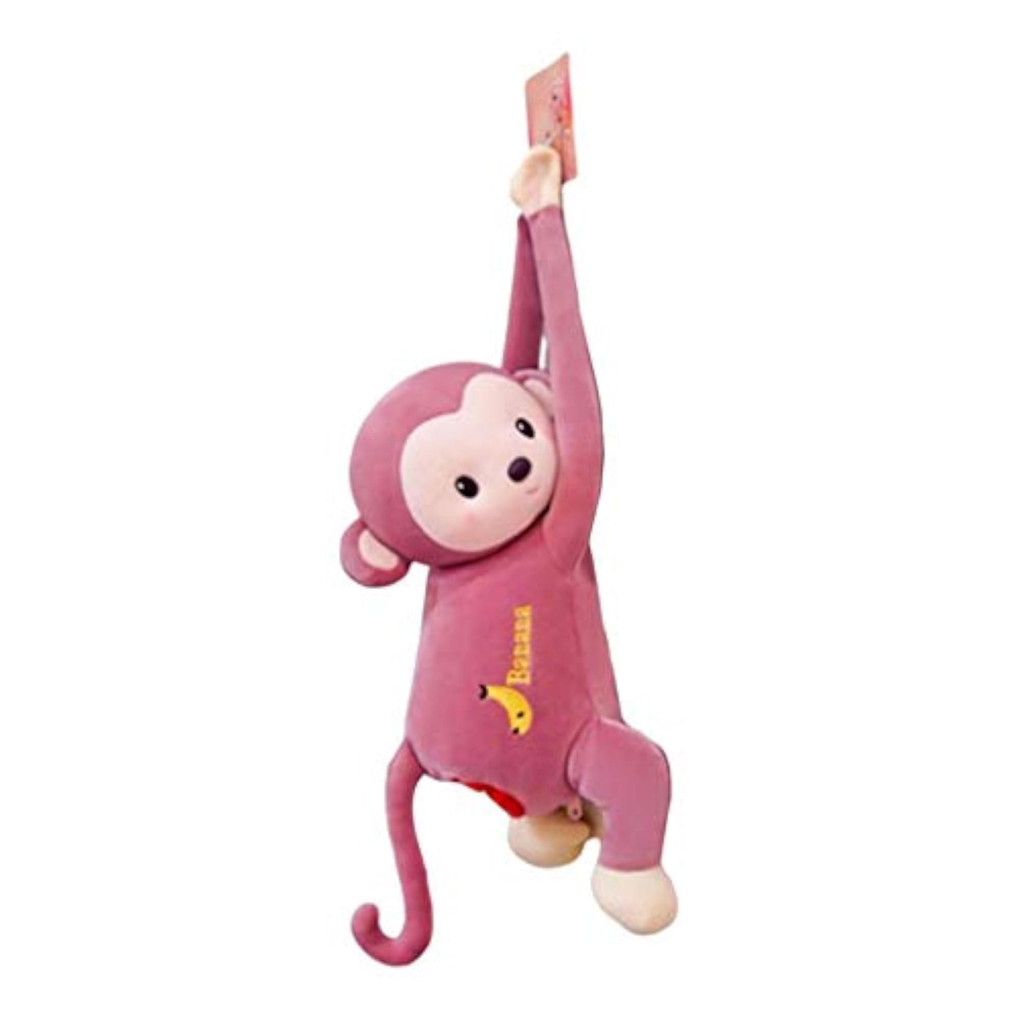 Adorable Cartoon Monkey Soft Tissue Holder Dispenser