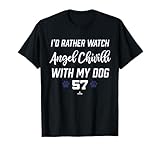 With My Dog Angel Chivilli Colorado Baseball MLBPA T-Shirt