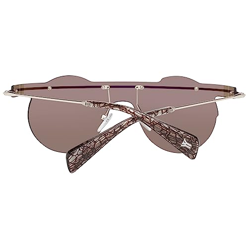 7027-479-137-0-135 Unisex Gold Metal Frame Sunglasses3
