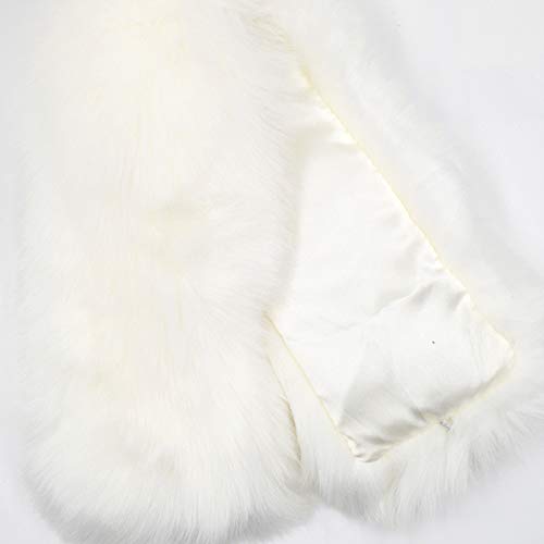 Buddy Women Fashion Faux Fur Scarf Soft Collar Wrap Windproof Circle Scarfs Neck Warmer3