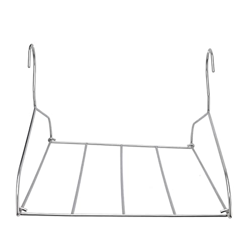 Sdfafrreg Perchas mágicas de Acero Inoxidable para Pantalones, Perchas multifuncionales Plegables antidecoloración, antióxido, Perchas para Ropa