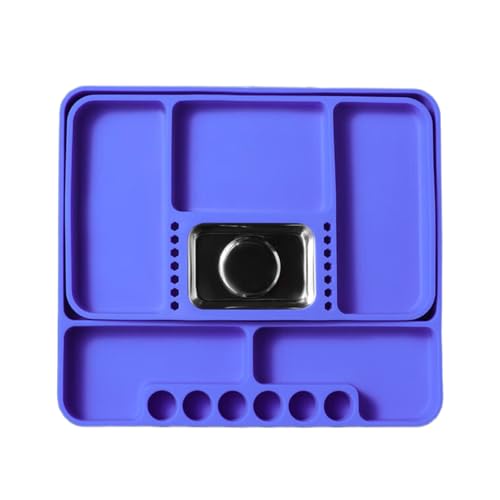 Portable Silicone Tool Tray Mat With Antislip Features For Secure Tool Storage During Maintenance Tasks Easy Portability