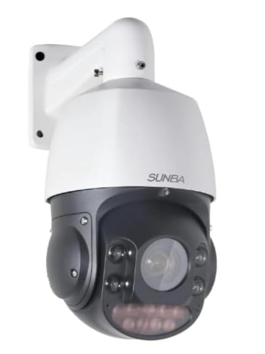 SUNBA【405-D20X-4K】PoE + PTZ屋外セキュリティ監視ドームカメラ 4K画素数 光学20倍ズーム 高機能赤外線暗視技術100m 内蔵オーディオ機能 屋外防水防塵対応(IP66) IPネットワーク対応 ONVIF規格準拠 P2Pクラウド スマホ/パソコン対応 遠隔監視対応 動体検知機能付き 動画圧縮規格H.265対応