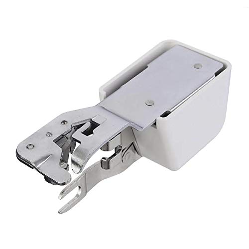 Pie prensatela corte y dobladillo para máquina de coser miniatura 7