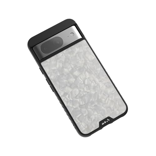 Coque Google Pixel 8 antichoc Mous Limitless 5.0 acétate blanc MagSafe