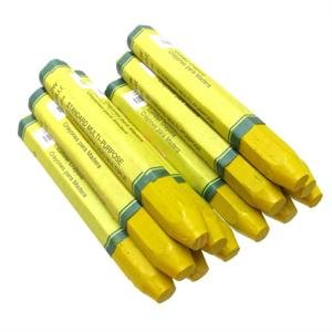 Lumber / Timber Marker Crayon 2 Packs (24 Pcs) Yellow 2610249