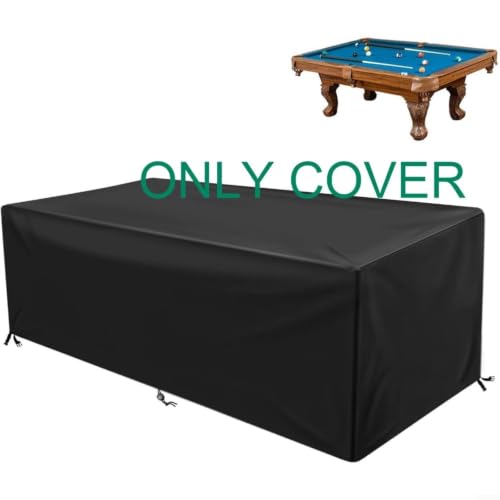 Funda impermeable para mesa de billar Oxford 600D resistente al viento 7