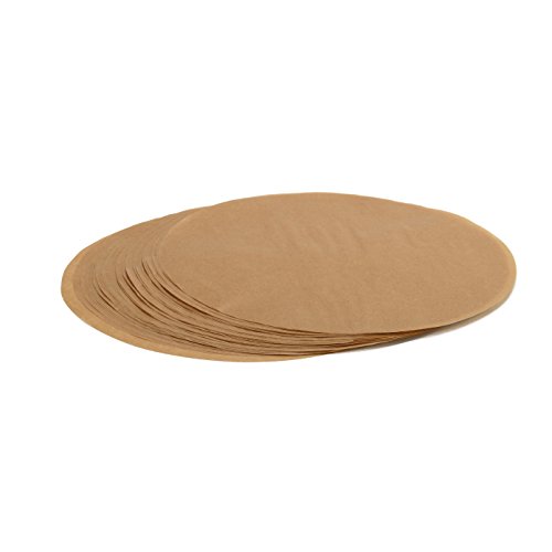 Zenlogy 4 Inch Small Parchment Paper Rounds (200 Sheets) - Unbleached, Pre-Cut, High Heat, Round Liners - Fits 4 Inch Small Round Pans Or Great For Lining, Freezing And Storing, And Separating #TOP6