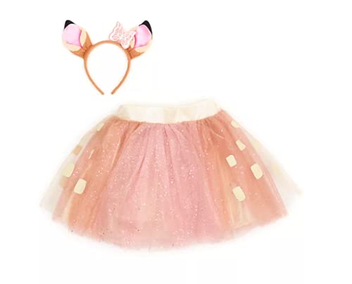 Bambi - Juego de falda y diadema para niños, disfraz de Halloween