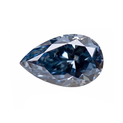 Moissanite en vrac poire VVS1 cadeau idéal pour bague sur mesure