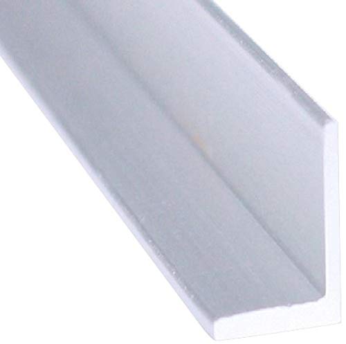 Image of M-D Building Products 62174 1-1 /2 in. x 1-1 /2 in. x 1 /16 in. x 96 in. Anodized Aluminum Angle Shape