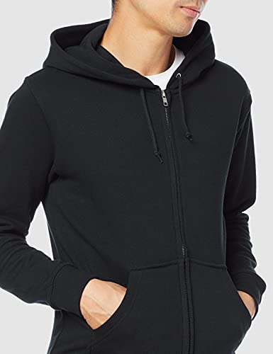 Image of Printstar 00217-MLZ Men's Sweatshirt, 8.4 oz, Fleece Lined, Zip-up, Light Hoodie, Full Zip,