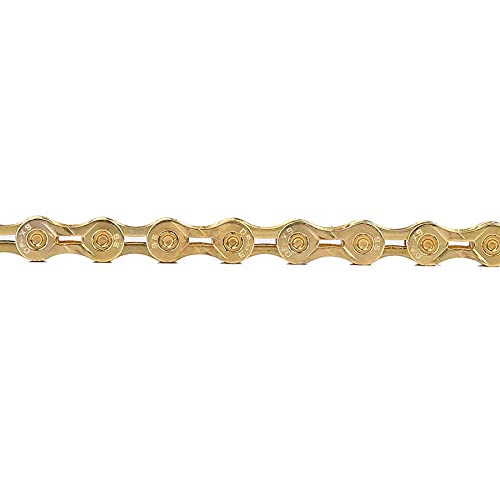 BATLAM Fahrradkette 9-Fach Fahrradkette 116 Glieder Stahl Ultraleicht Rennrad Mountainbike Kette Fahrradersatz Fahrradkette Glieder Gelenkclip