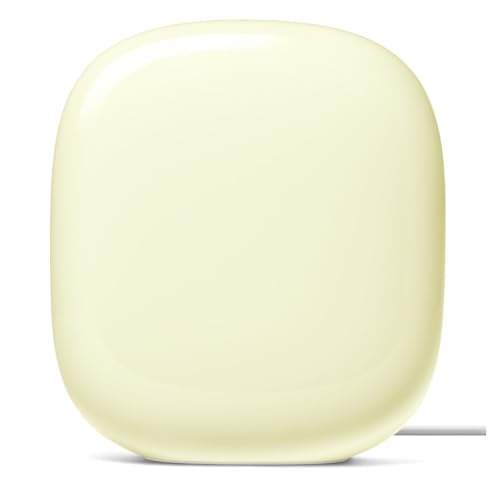 Image of Google Nest WiFi Pro - Wi-Fi 6E - Reliable Home Wi-Fi System with Fast Speed and Whole Home Coverage - Mesh Router - Lemongrass