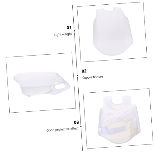 Escrime blanche polyester et matériel de boxe de bureau autoportant - 4
