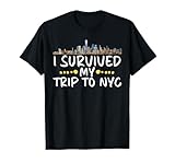 I Survived My Trip To NYC USA New York Visit Gifts