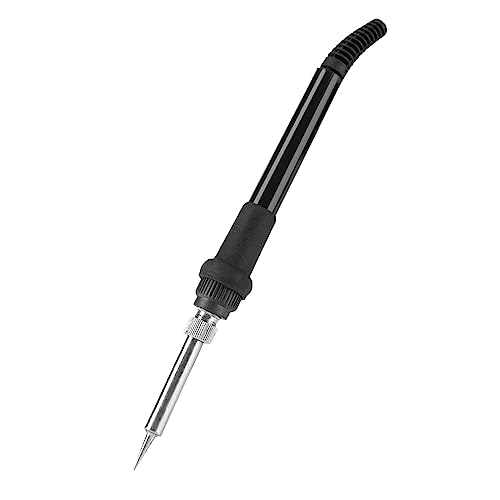 Image of 50W Electric Soldering Iron Kit with A1322 Heating Element for Soldering Welding Repairing Insulated Handle Ceramic Heating Core Heated Metal Tip for Precise Soldering (five holes)