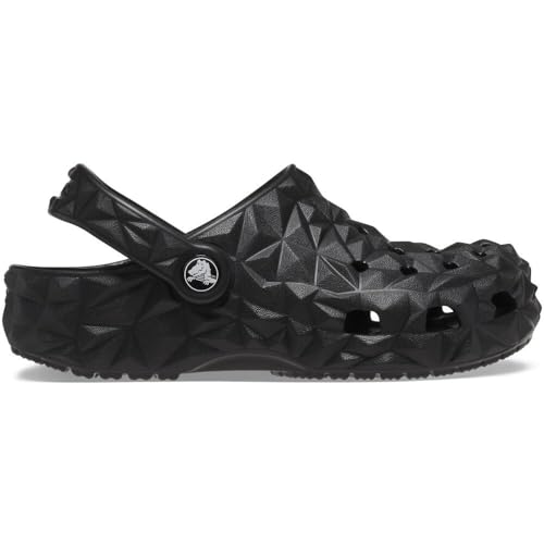 Crocs 209572-001-C11 Classic Geometric Clog K Black Black