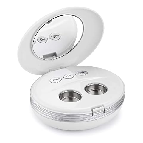 Contact Lens Cleaner, BlumWay Ultrasonic Contact Lens Cleaner with USB Charger, Small & Portable, Fit Disposal Soft Lens, Hard Lens, Contact Lens, Colored Lens, RGP Lens & OK Lens Cover