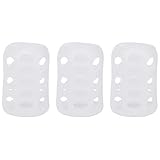 Garosa 3Pcs Silicone Sleeve Glass Milk Bottle Sleeve Silicone Wide Caliber Silicone Thermal Insulation Milk Bottle Cover Baby Supplies