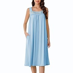 Light Blue and Floral Embroidery