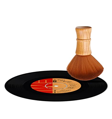 Kit Pulizia Dischi Vinile – Spazzola In Velluto, Spazzola Stilo E Panno, Per Giradischi E Manutenzione Vinili - Foto 4