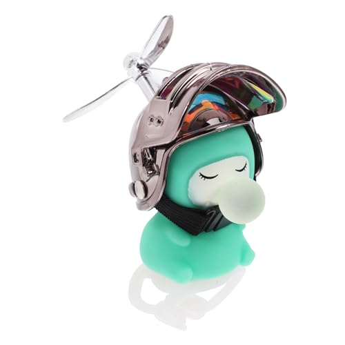Hemobllo Casco de libélula de bambú para Casco de Bicicleta decoración Adorno de Casco Suministro de Bicicletas muñeca Casco Desmontable Accesorio de Casco de Moda el plastico