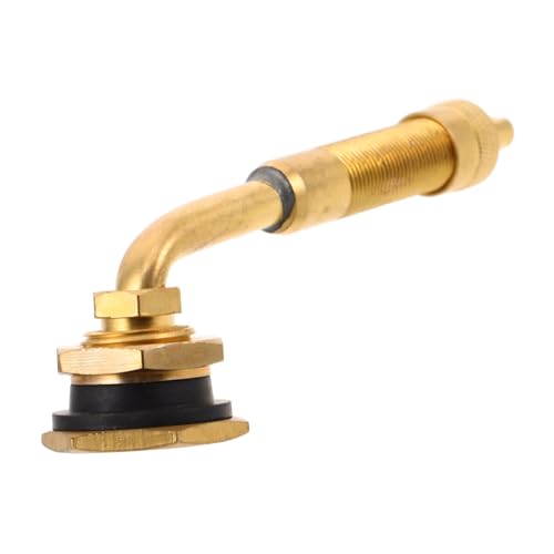 Amosfun Válvula de Neumático para Camiones Tapa Tubeless Resistente Fugas con Diseño de Gran Cavidad para Maquinaria Pesada de Construcción y Forestal Extensor Compatible