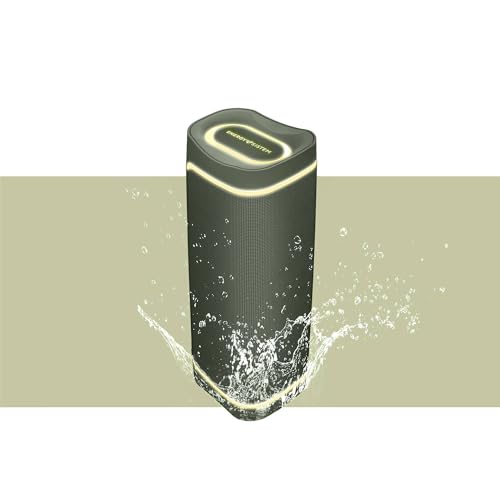 Energy Sistem Yume Eco Altoparlante Bluetooth (Plastica 100% Riciclata, 15 W, Impermeabile IPX6, Tws, MP3, Micro Sd) Verde - 3