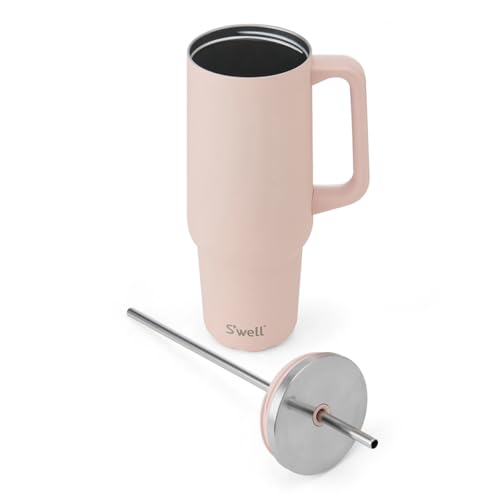 S'well Tumbler XL, Reusable Drinks Tumbler with Straw, Triple-Layered Stainless Steel Bottle - Image 3