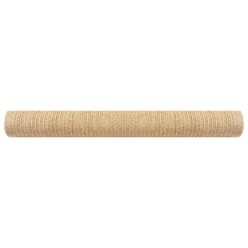 Brise-vue beige polyéthylène haute densité 75 g/m² filet occultant vent et UV pour clôture - 2