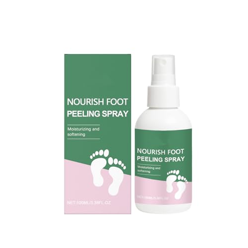 Spray Exfoliante Para Pies, Mascarilla Hidratante InstantáNea Natural, Exfolia Suavemente La Piel áSpera Y Seca (1)